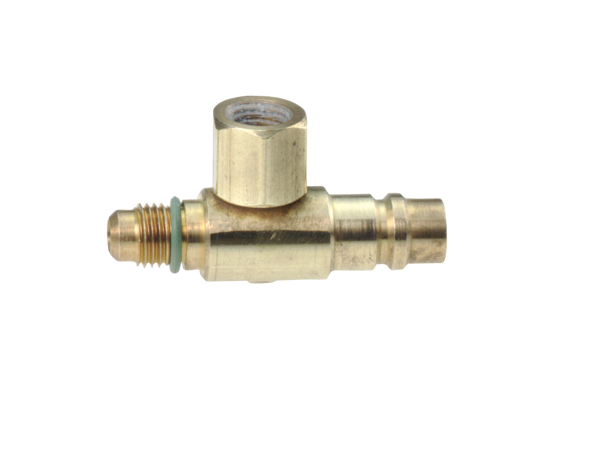 Low Side 1/4" Tee Adapter - 1/4" Switch Port, each