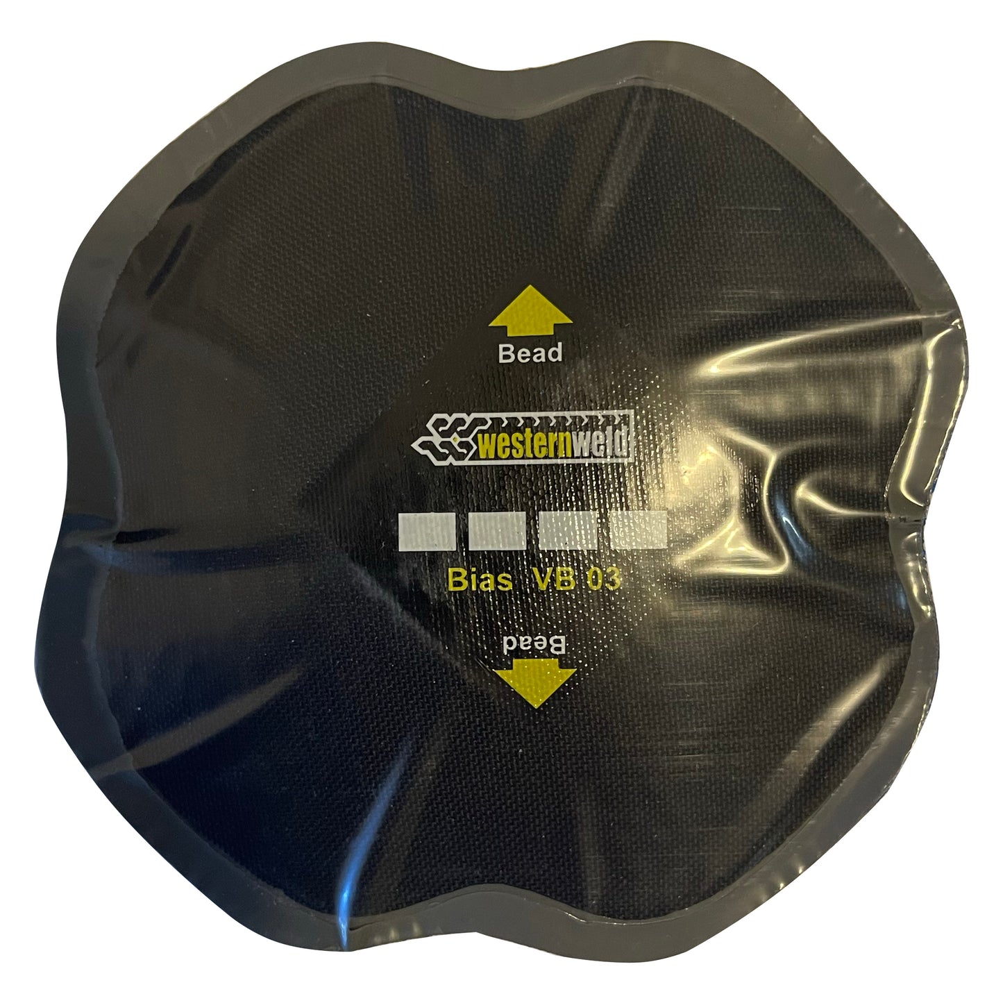 Bias Tire Repair Patch 4" Inch 100 MM 2 Ply - 10 Pack