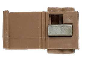 Brown Instant Tap Quick Splice Connector 18-14 to 12-10 Gauge - 100 Pack