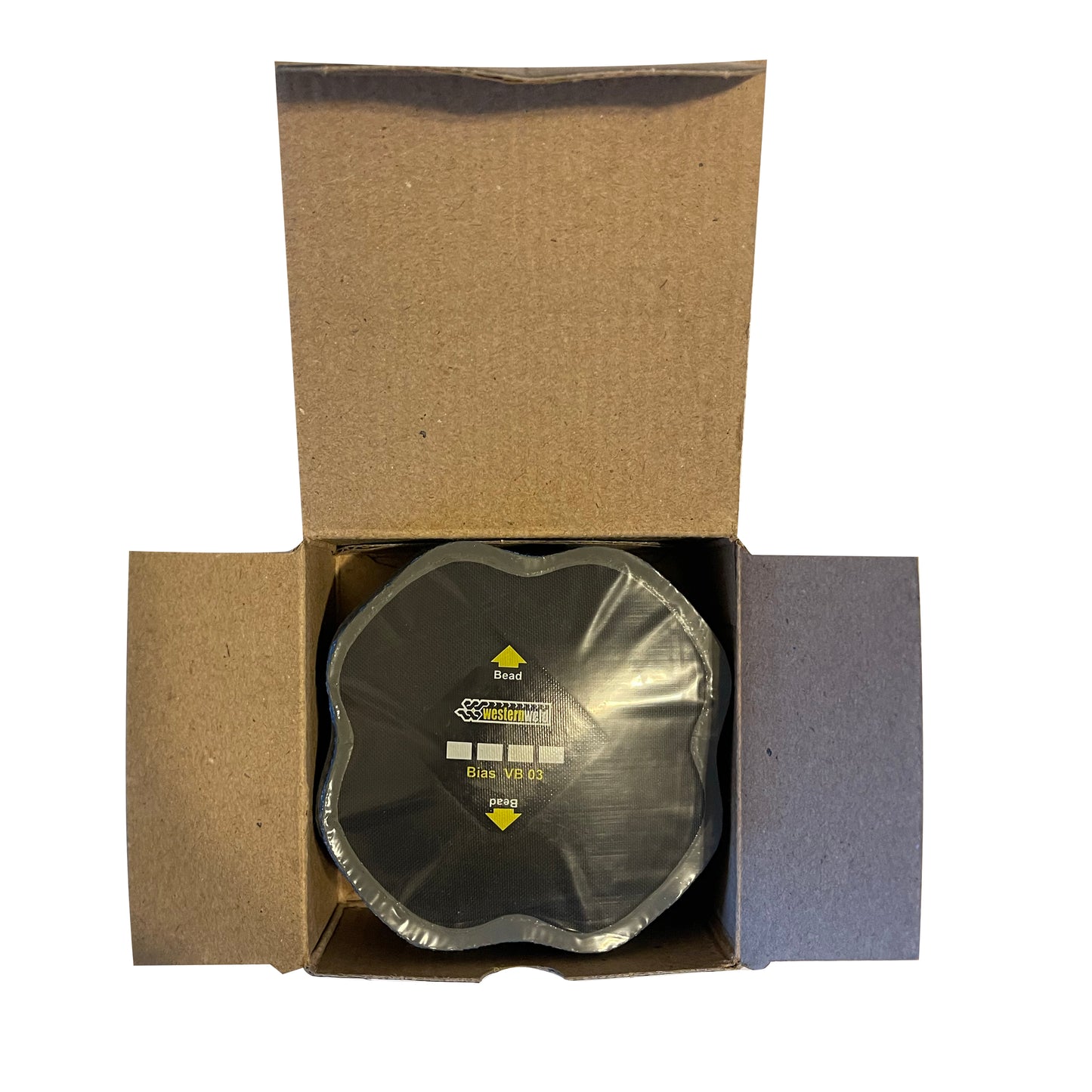 Bias Tire Repair Patch 4" Inch 100 MM 2 Ply - 10 Pack