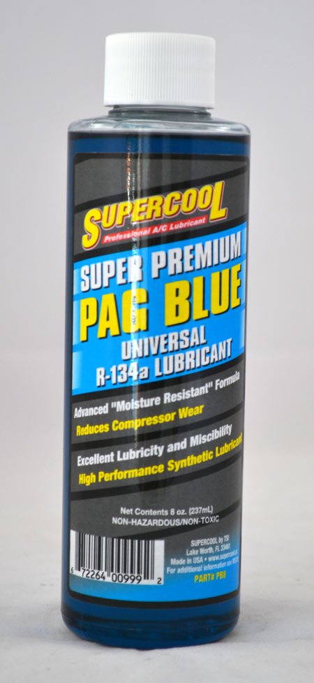 PAG Blue Universal Synthetic R134a Lubricant - 8 oz.