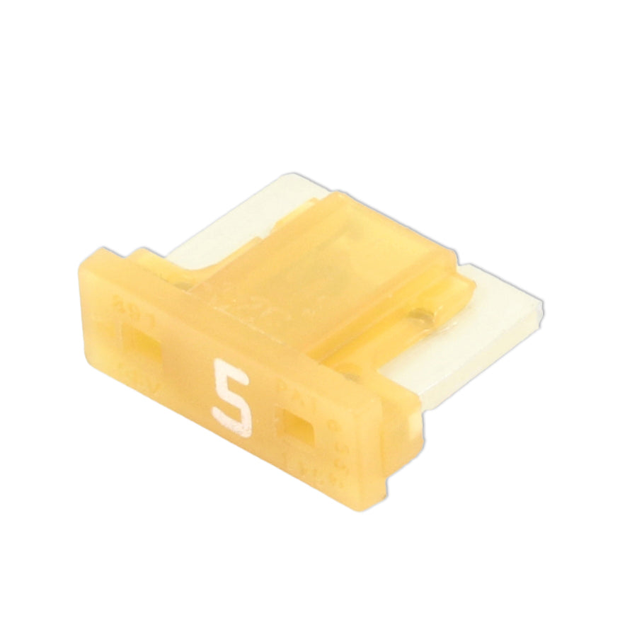 ATM-LP / ATM / APM / MIN Low Profile Mini Blade Fuse - 5 Amp - 5 Pack