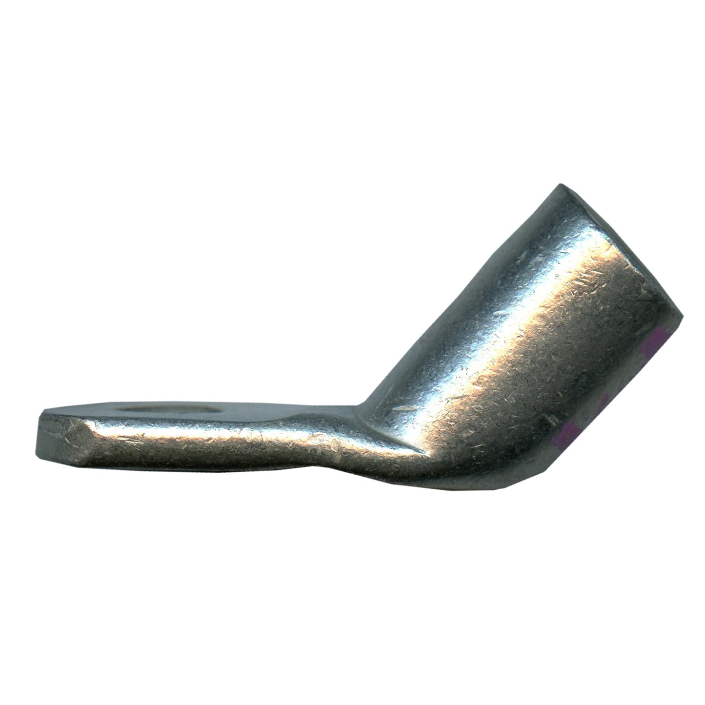Mega HD Copper Lug - Plated 45-Deg 2-1 AWG 5/16" Stud Pink - 5 Pack