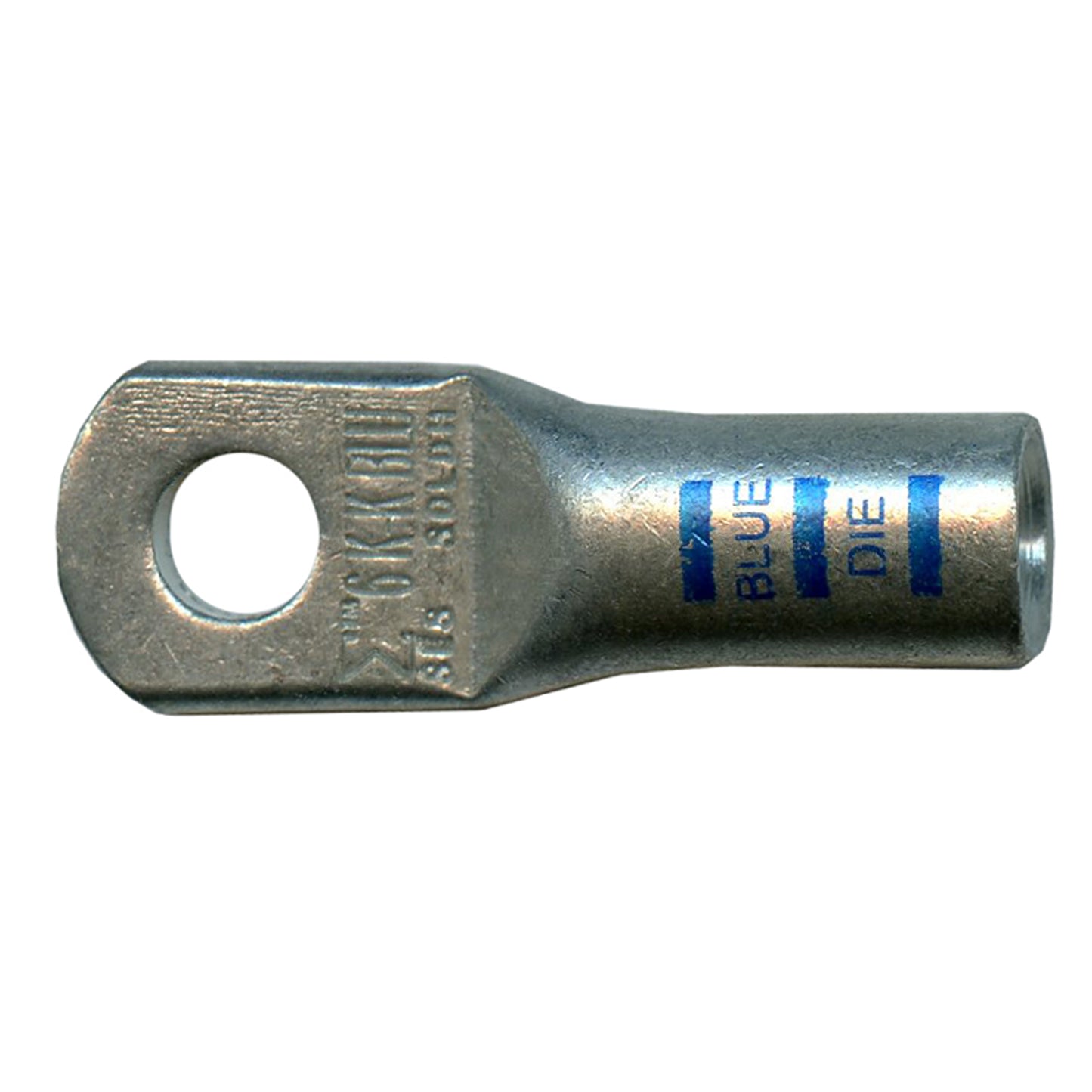 Mega HD Copper Lug - Plated 6 AWG #10 Stud Blue - 50 Pack