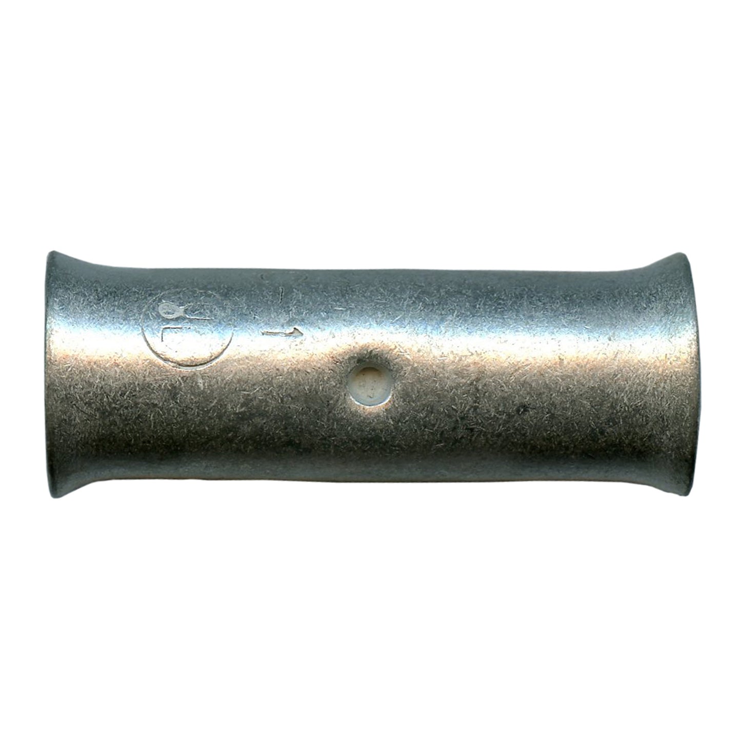 Standard Tinned Copper 1 Gauge Butt Splice Connector - 10 Pack