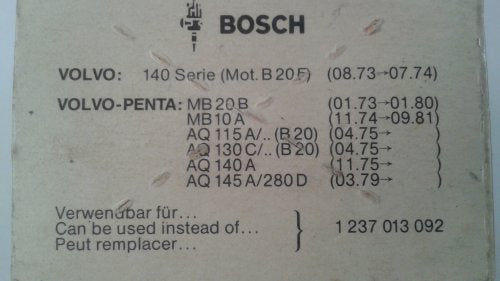 Ignition Breaker Contact Points 1 237 013 092, ALPHA ROMEO 1966-85 Alfetta Spider