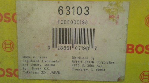 Air Flow Meter 028851071987 Nissan Maxima, Infinity M30 3.0L 1989-94
