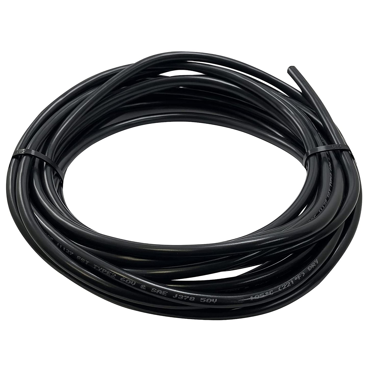 Black 2 Gauge Automotive Battery Cable - 25 FT