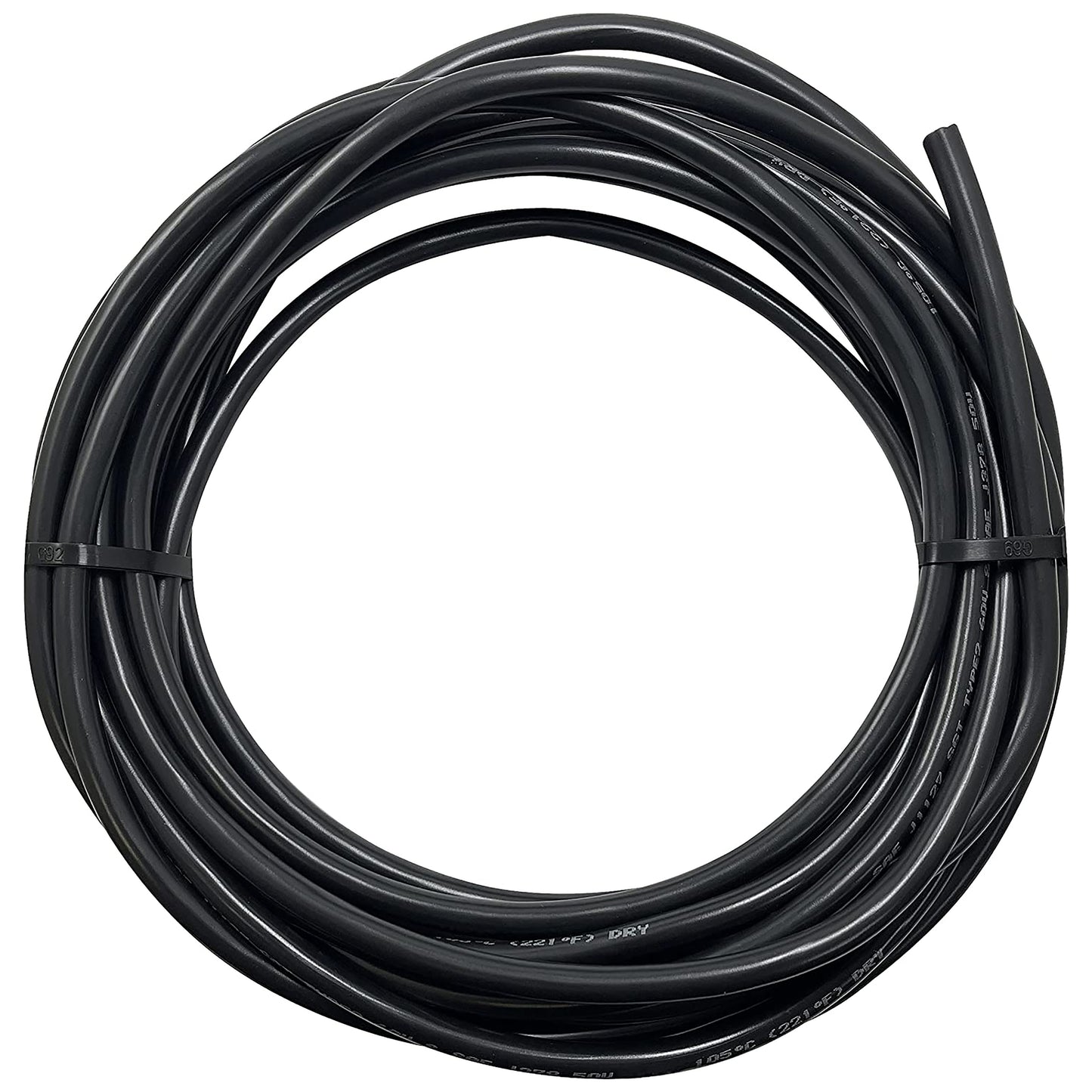 Black 2 Gauge Automotive Battery Cable - 25 FT