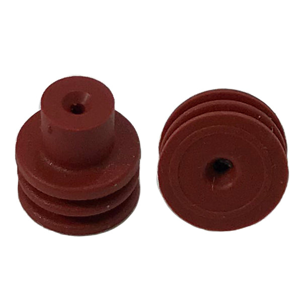 WeatherPack Terminal 22-20 Gauge Cable Seal Red (12015899/15324983) - 100 Pack