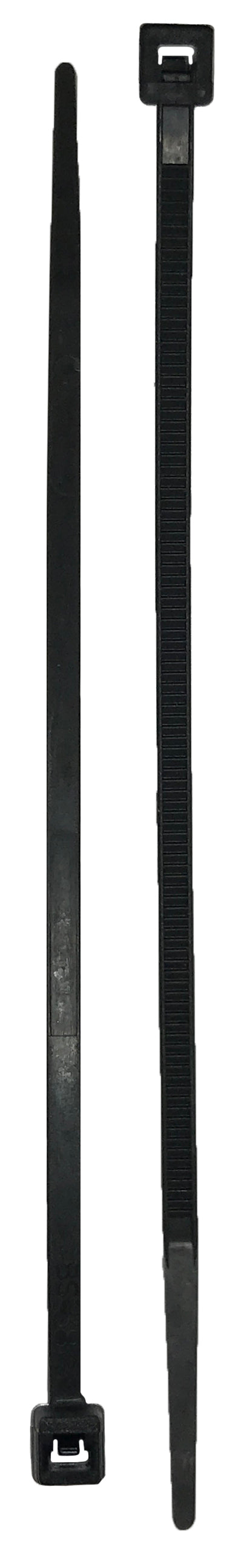 Standard Black 4" Inch Cable Ties 18 lbs - 1000 Pack