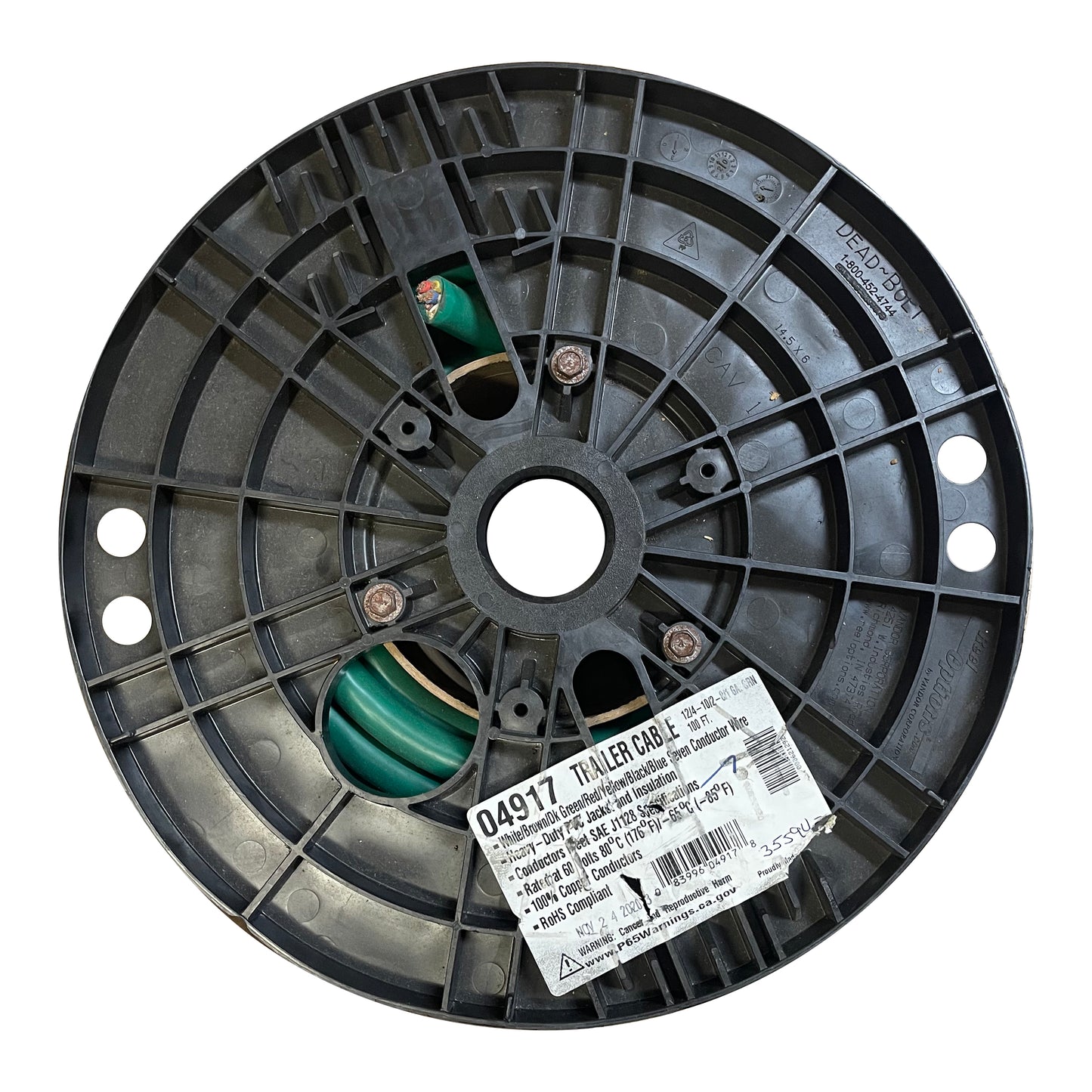Automotive ABS Trailer Cable Wire 12/4 x 10/2 x 8/1 - 100 FT