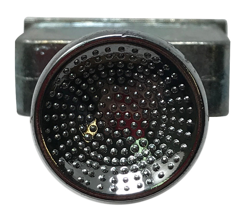Heavy Duty Metal Chrome Push Pull Switch 6/28V DC 75A SPST - Mount Diam. 15/32 in.