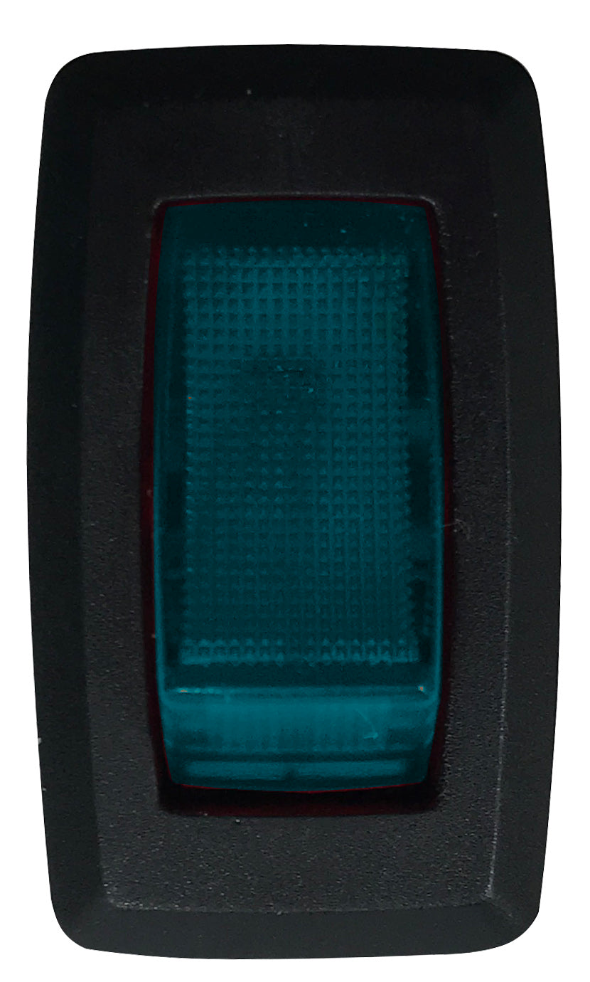 Universal Blue Illuminated Rocker Switch ON / OFF SPST - 20 Amps @ 12 Volt
