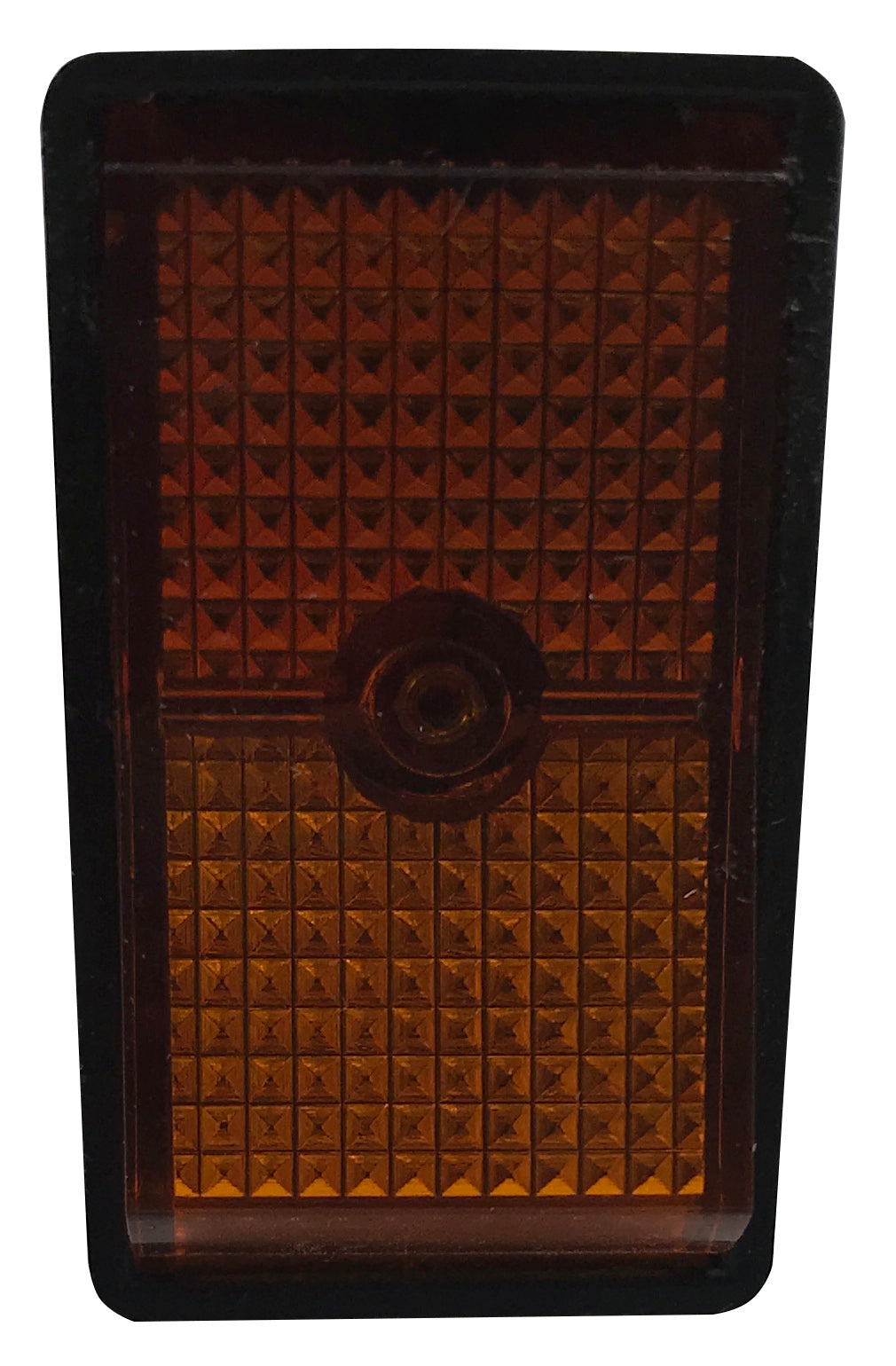 Universal Heavy Duty Amber Illuminated Rocker Switch ON / OFF SPST - 20 Amps @ 12 Volt