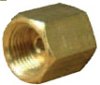 Brake Line Union Invert Flare Tube Nut 1/4" x 7/16" - 24 TPI - 10 Pack