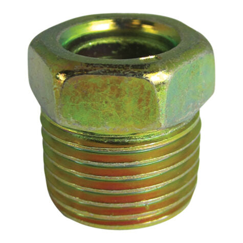 Standard Steel Invert Flare Tube Nut - 3/8" x 5/8" - 18 TPI - 10 Pack