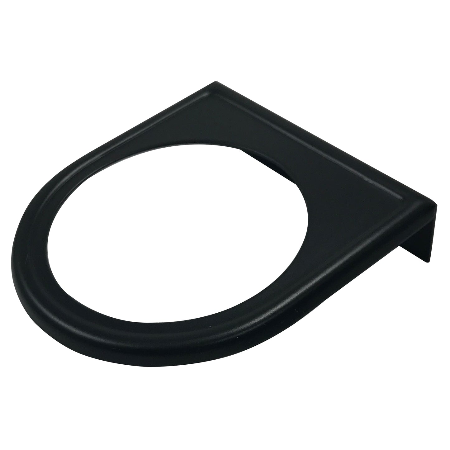 Universal Metal Black Under Dash Single Gauge Mounting Panel 2-1/16 Inch