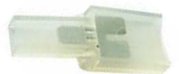 Insulated 1/4 Inch Triple Male Connector Adapter - 100 Pack