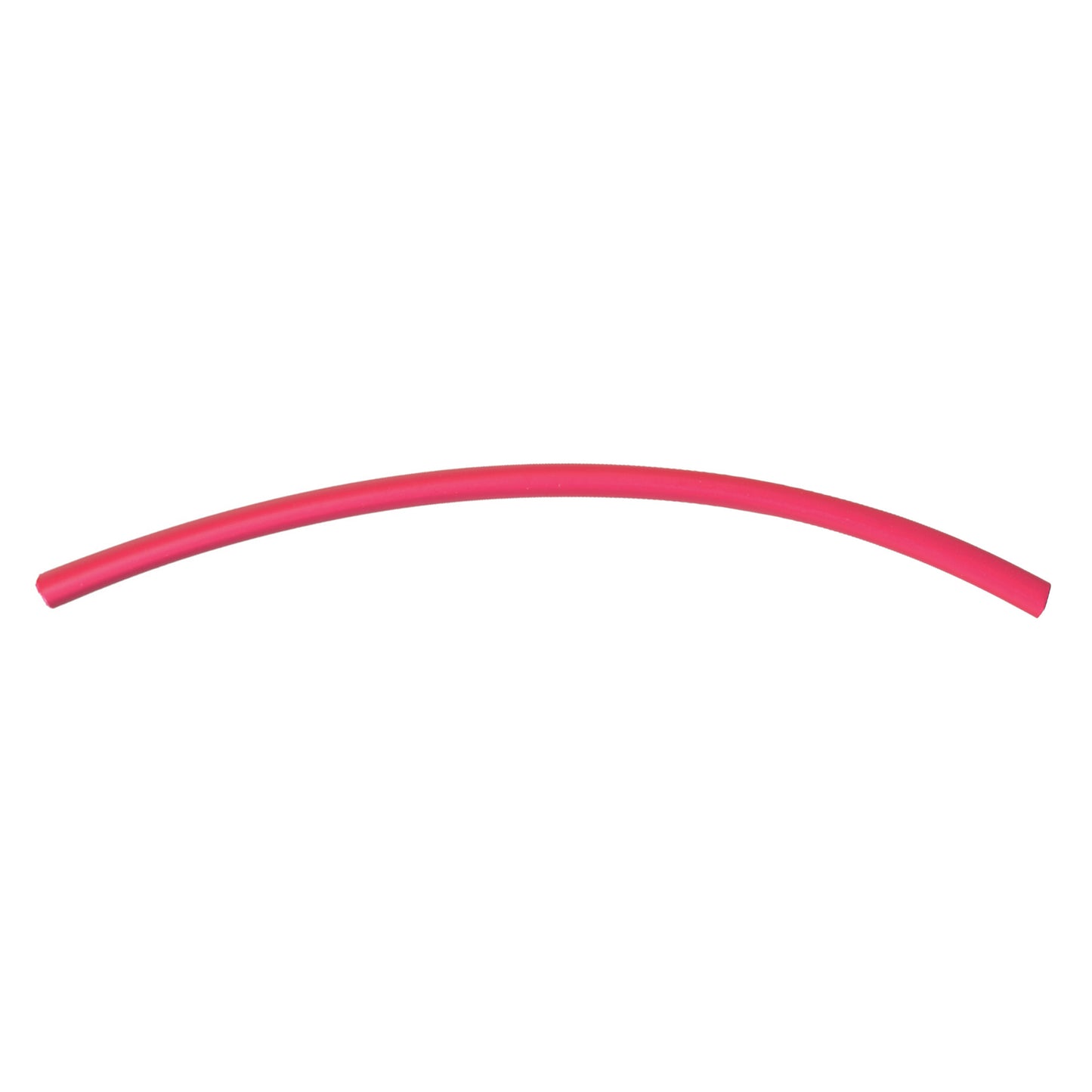 Flexible Thin Single Wall Non-Adhesive Heat Shrink Tubing 2:1 Red 1/8" ID - 12" Inch 10 Pack