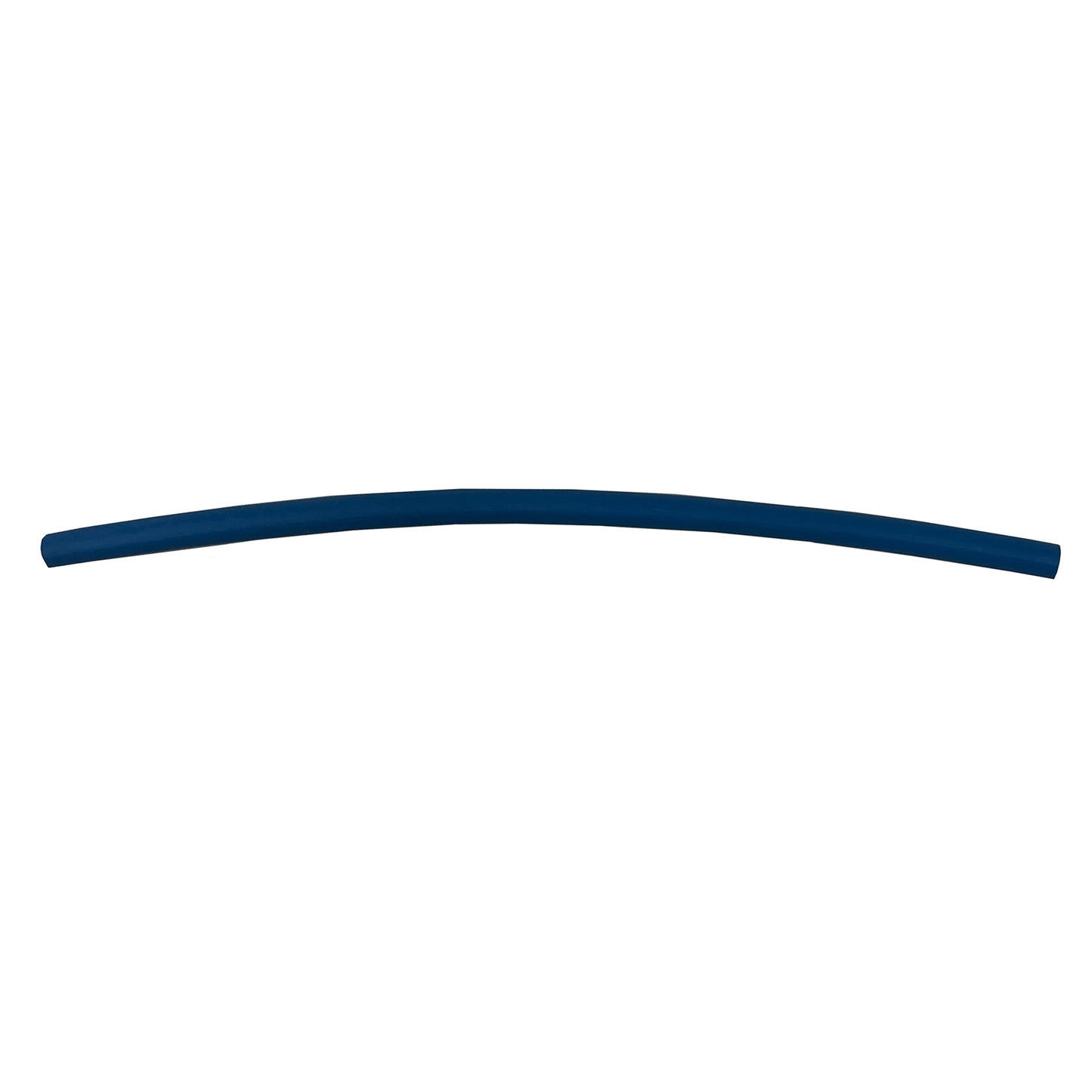 Flexible Thin Single Wall Non-Adhesive Heat Shrink Tubing 2:1 Blue 3/16" ID - 12" Inch 10 Pack