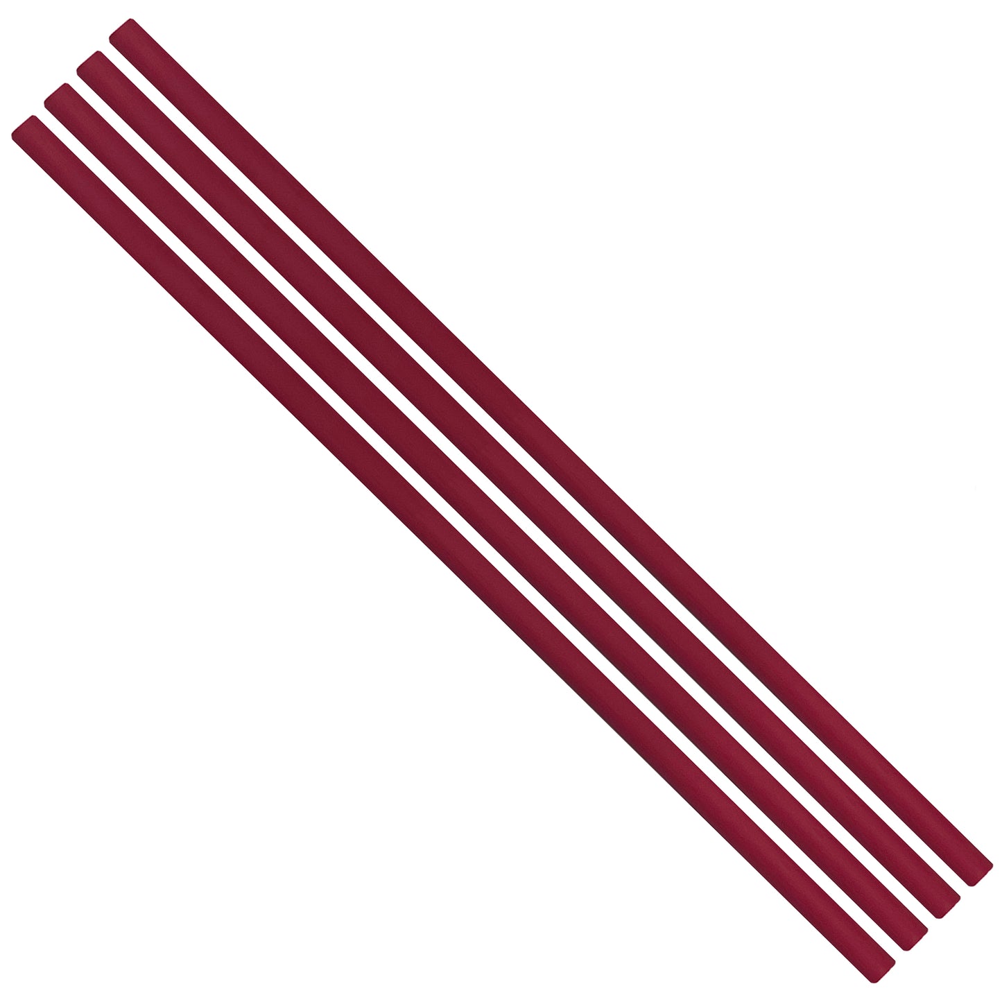 Flexible Thin Single Wall Non-Adhesive Heat Shrink Tubing 2:1 Red 1/4" ID - 25' Ft Spool