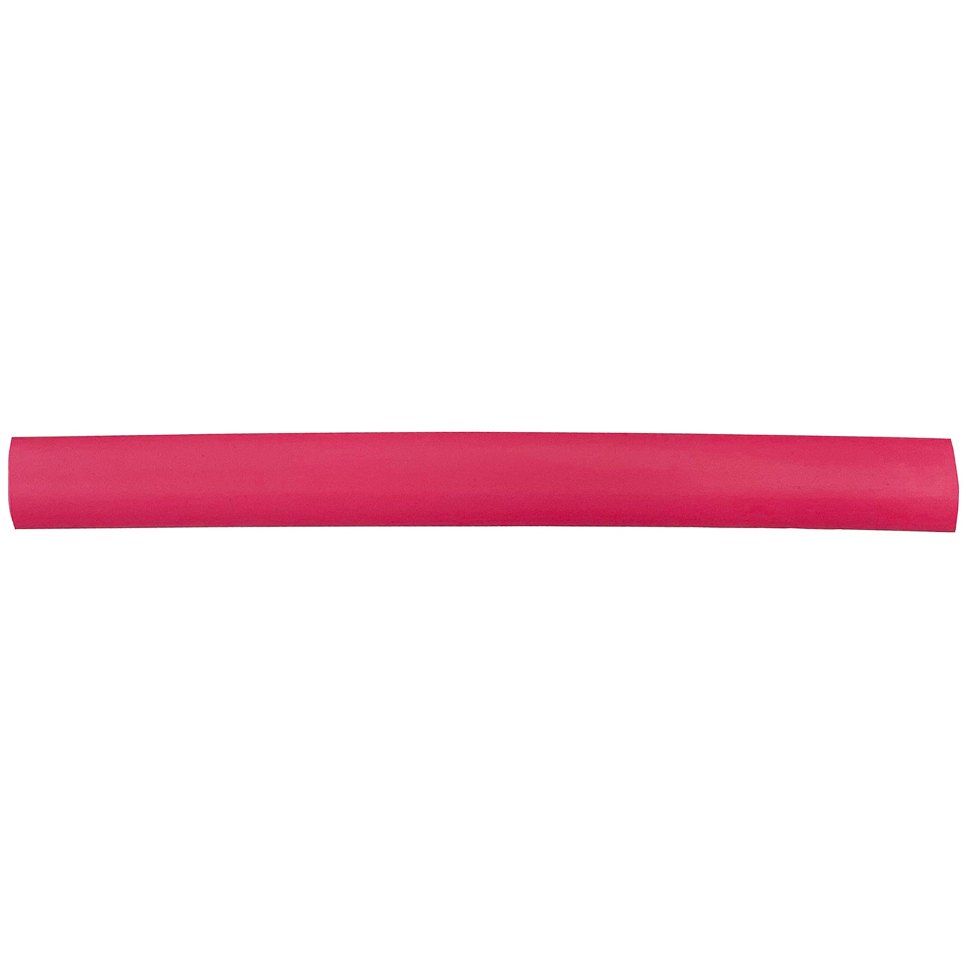 Flexible Thin Single Wall Non-Adhesive Heat Shrink Tubing 2:1 Red 3/8" ID - 100' Ft Spool