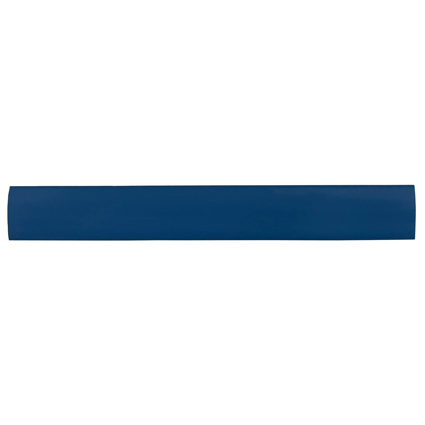 Flexible Thin Single Wall Non-Adhesive Heat Shrink Tubing 2:1 Blue 1/2" ID - 12" Inch 10 Pack