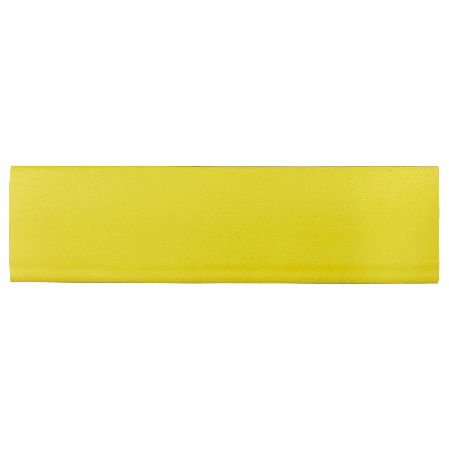 Flexible Thin Single Wall Non-Adhesive Heat Shrink Tubing 2:1 Yellow 1" ID - 48" Inch 4 Pack