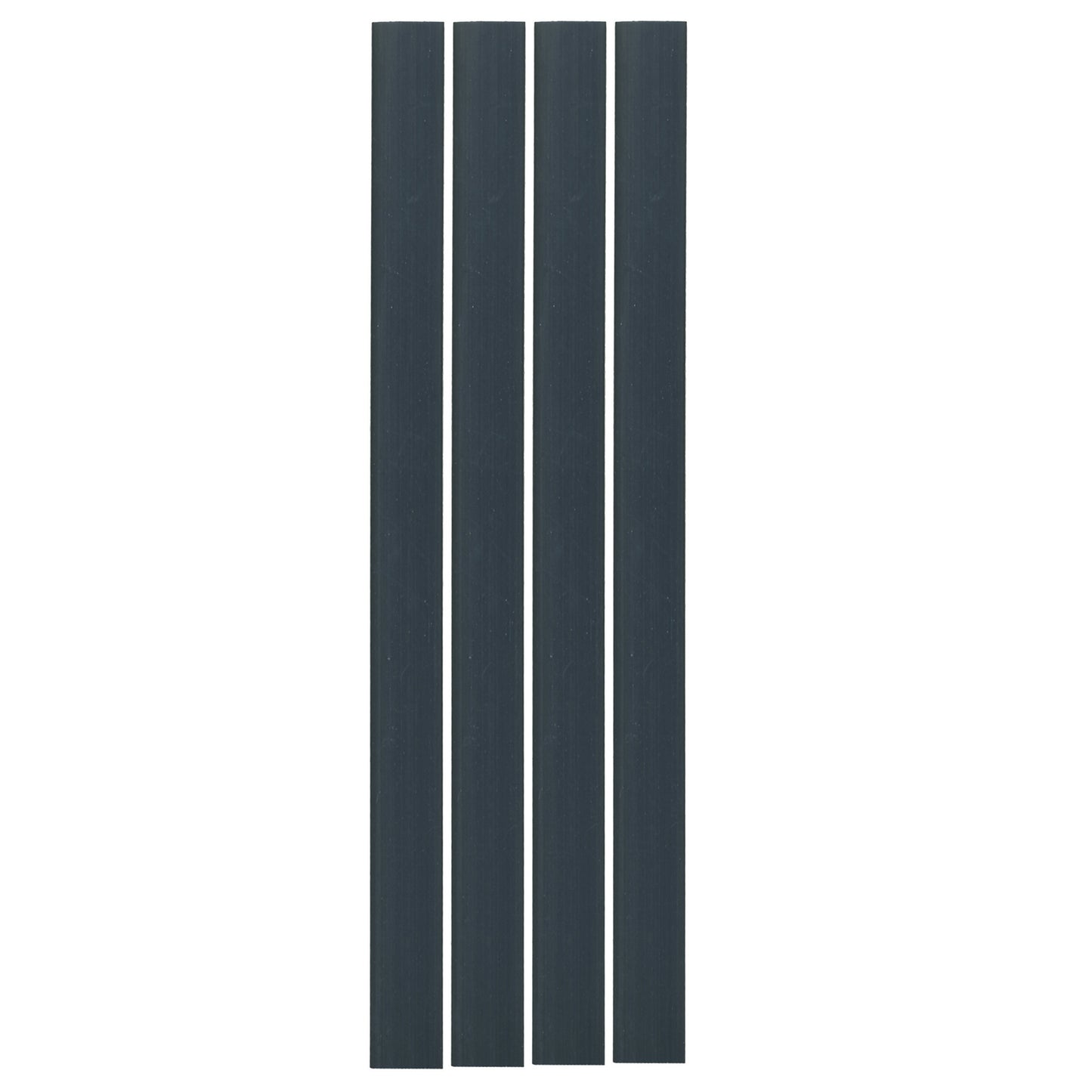 Flexible Thin Single Wall Non-Adhesive Heat Shrink Tubing 2:1 Black 1-1/2" ID - 48" Inch 4 Pack