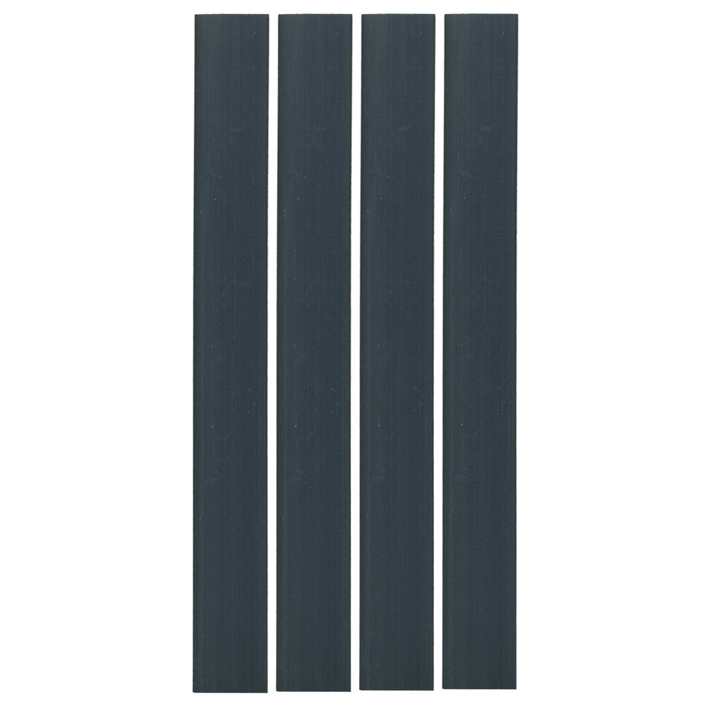 Flexible Thin Single Wall Non-Adhesive Heat Shrink Tubing 2:1 Black 3" ID - 48" Inch 4 Pack