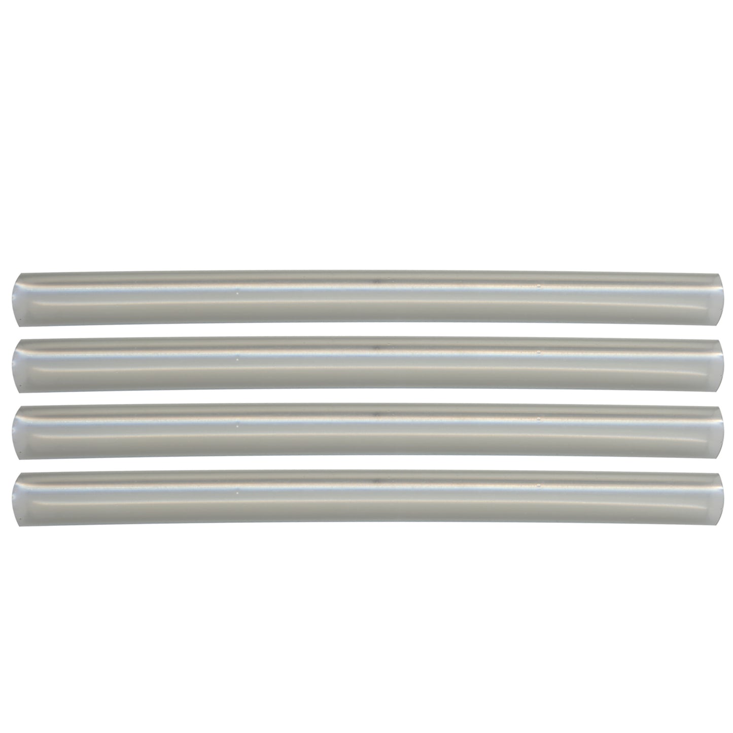 Flexible Dual Wall Adhesive-lined Heat Shrink Tubing 3:1 Clear 3/8" ID - 12" Inch 4 Pack