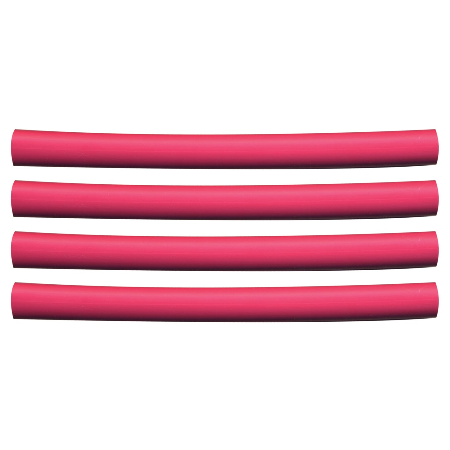 Flexible Dual Wall Adhesive-lined Heat Shrink Tubing 3:1 Red 3/8" ID - 12" Inch 4 Pack