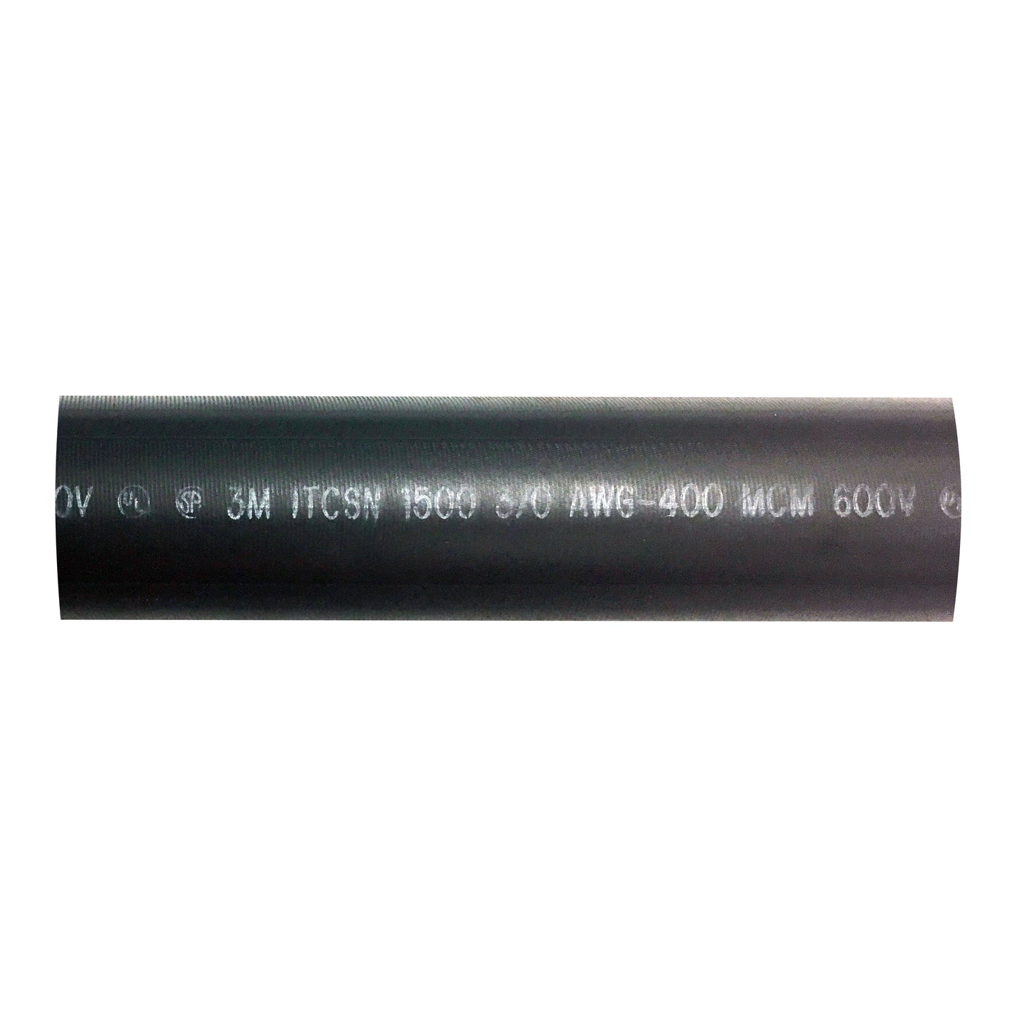 Heavy Dual Wall 3M Adhesive-lined Heat Shrink Tubing 3:1 Black 1.5" ID 3/0-4/0 AWG - 6" Inch 1 Each