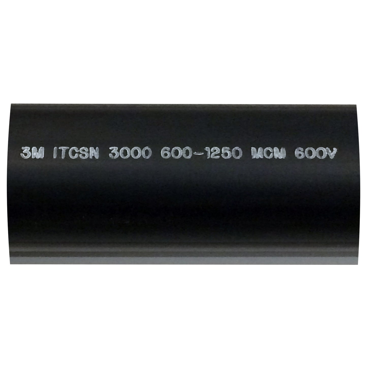 Heavy Dual Wall 3M Adhesive-lined Heat Shrink Tubing 3:1 Black 3" ID 600-1250 MCM - 6" Inch 1 Each