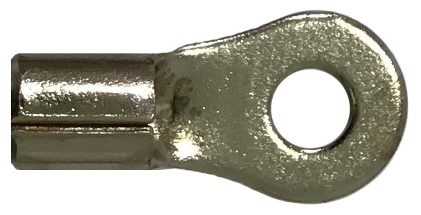 High Temperature Ring Terminal 12-10 Gauge #6 Stud - 100 Pack