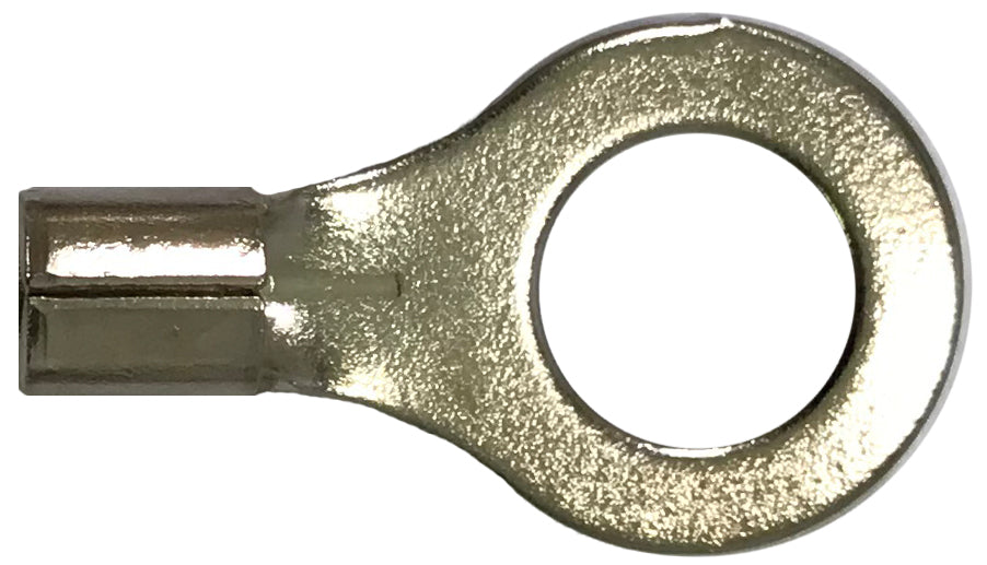 High Temperature Ring Terminal 12-10 Gauge 5/16" Stud - 100 Pack