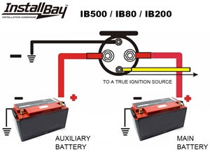 500 Amp Heavy Duty Battery Isolator Solenoid & Relay