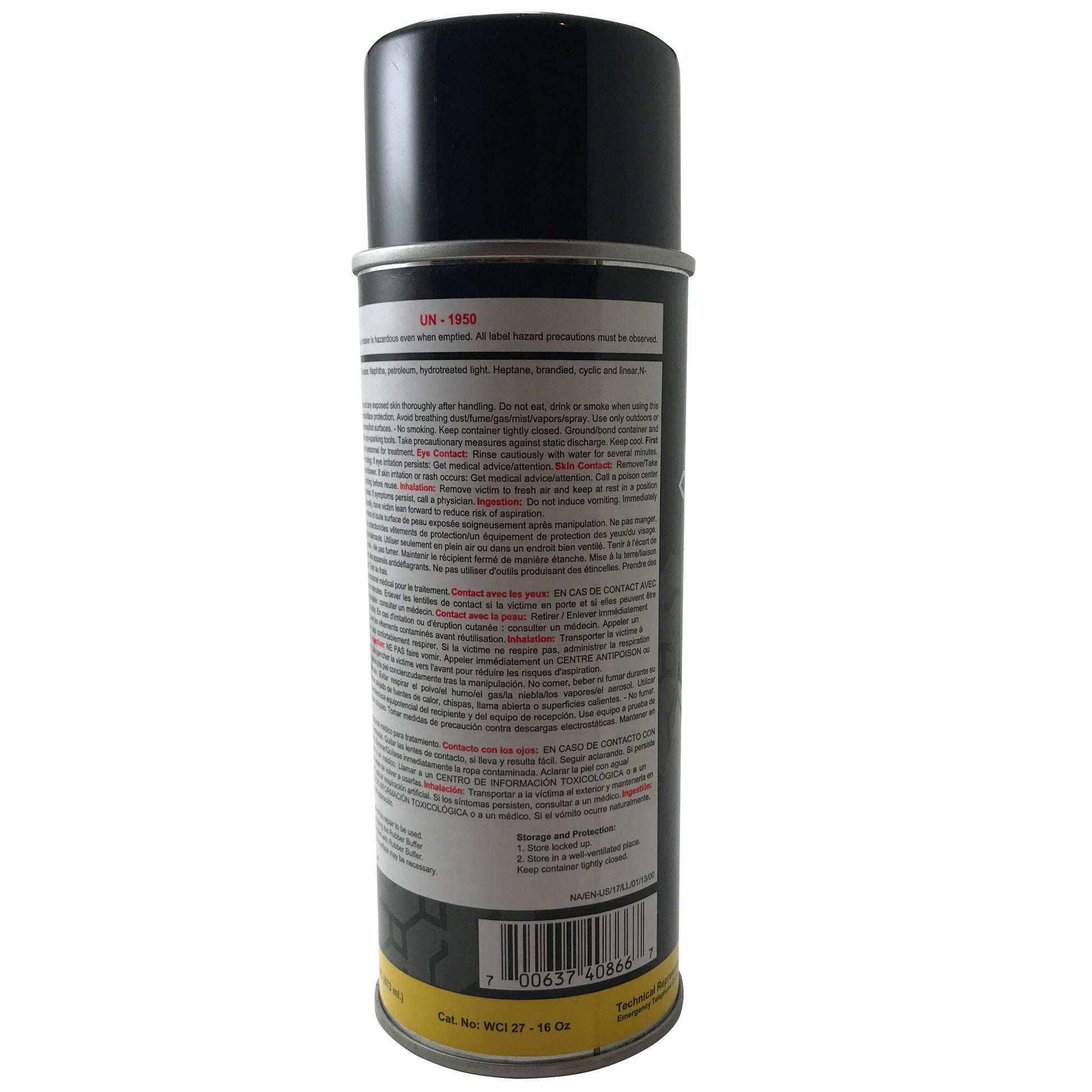 Western Weld Premium Rubber Buffer Aerosol Can 16 Fl Oz - USA