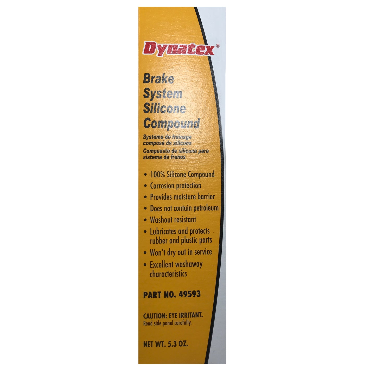Dynatex Brake System Silicone Lubricant Compound 5.3 Oz. Tube - Boxed
