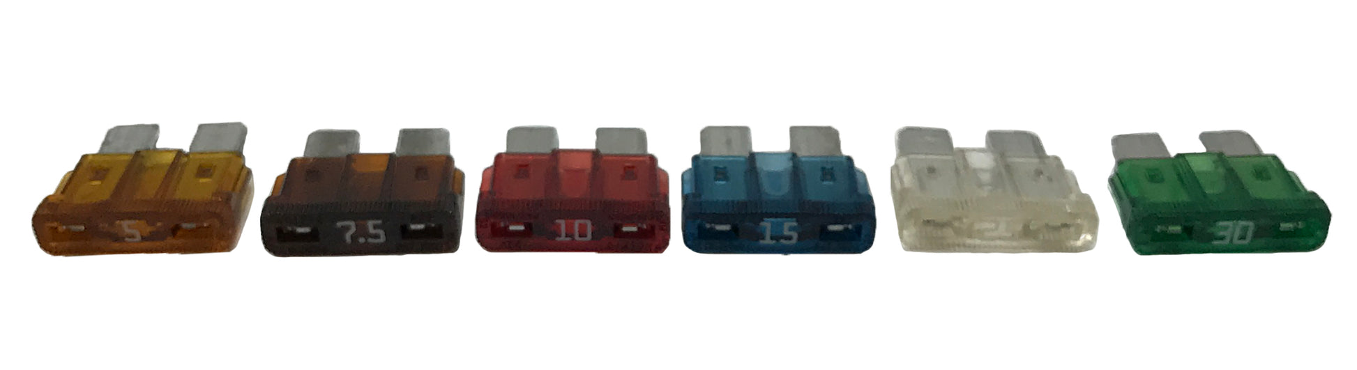 100 Piece ATO/ATC Blade Type Fuse Assortment - USA Made