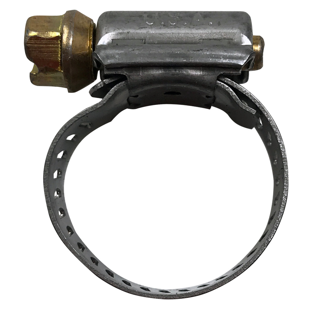 Box of 10 SAE #10 Stainless Steel 9/16" to 1-1/16" Worm Gear Hose Clamp 1/2 Band