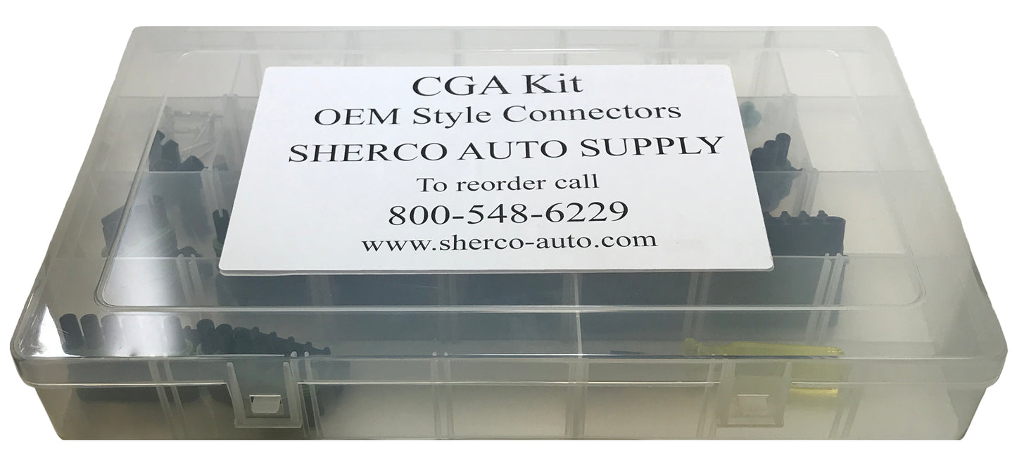 91 Piece WeatherPack Terminal Connector Assortment Kit