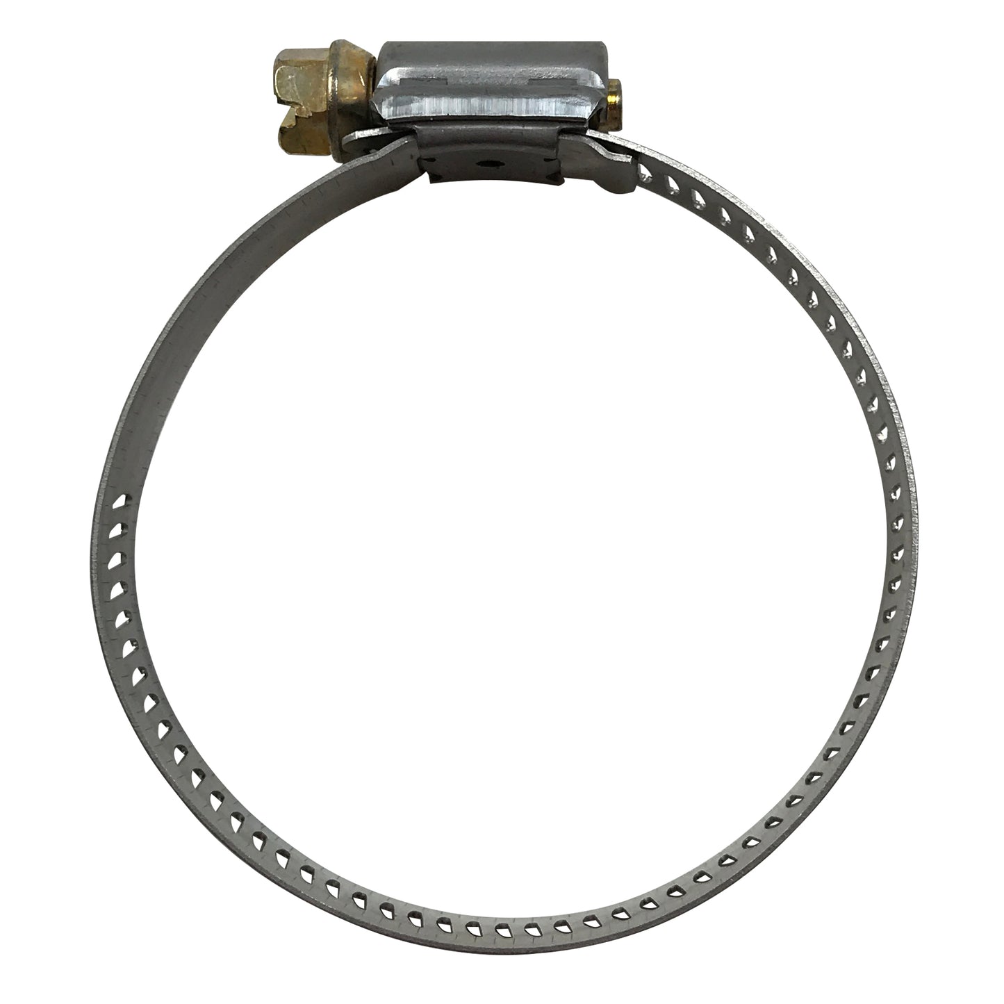 Box of 10 SAE #32 Stainless Steel 1 9/16" - 2 1/2" Worm Gear Hose Clamp 1/2 Band