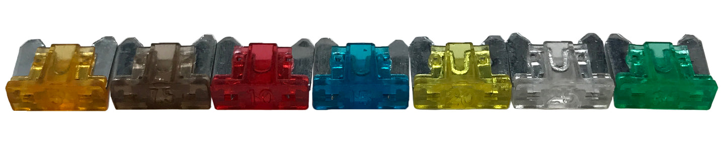 120 Piece ATLM Low Profile Mini Fuse Assortment Kit