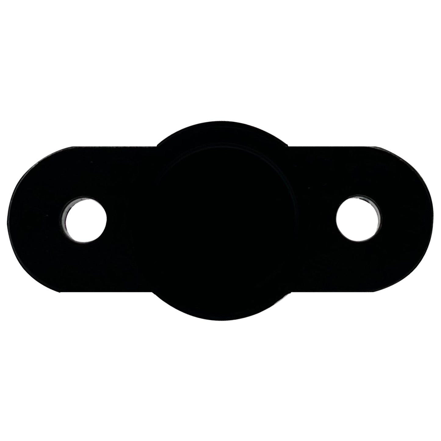 Small Base 1/4" Single Point Power Post - Black
