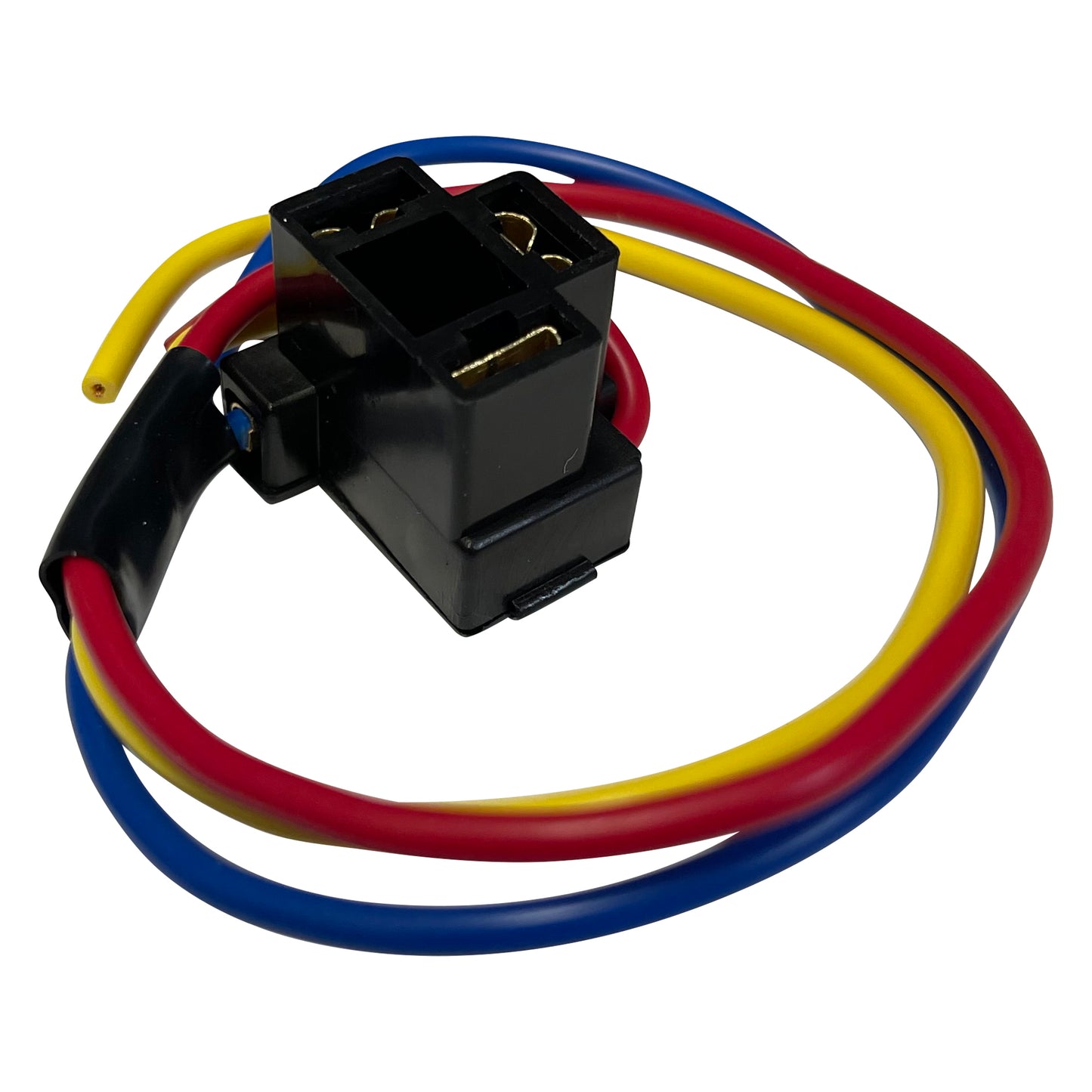 Headlamp Replacement Socket Plug Pigtail Harness Fits 9003 H4 Low Beam Bulb - 3 Wire