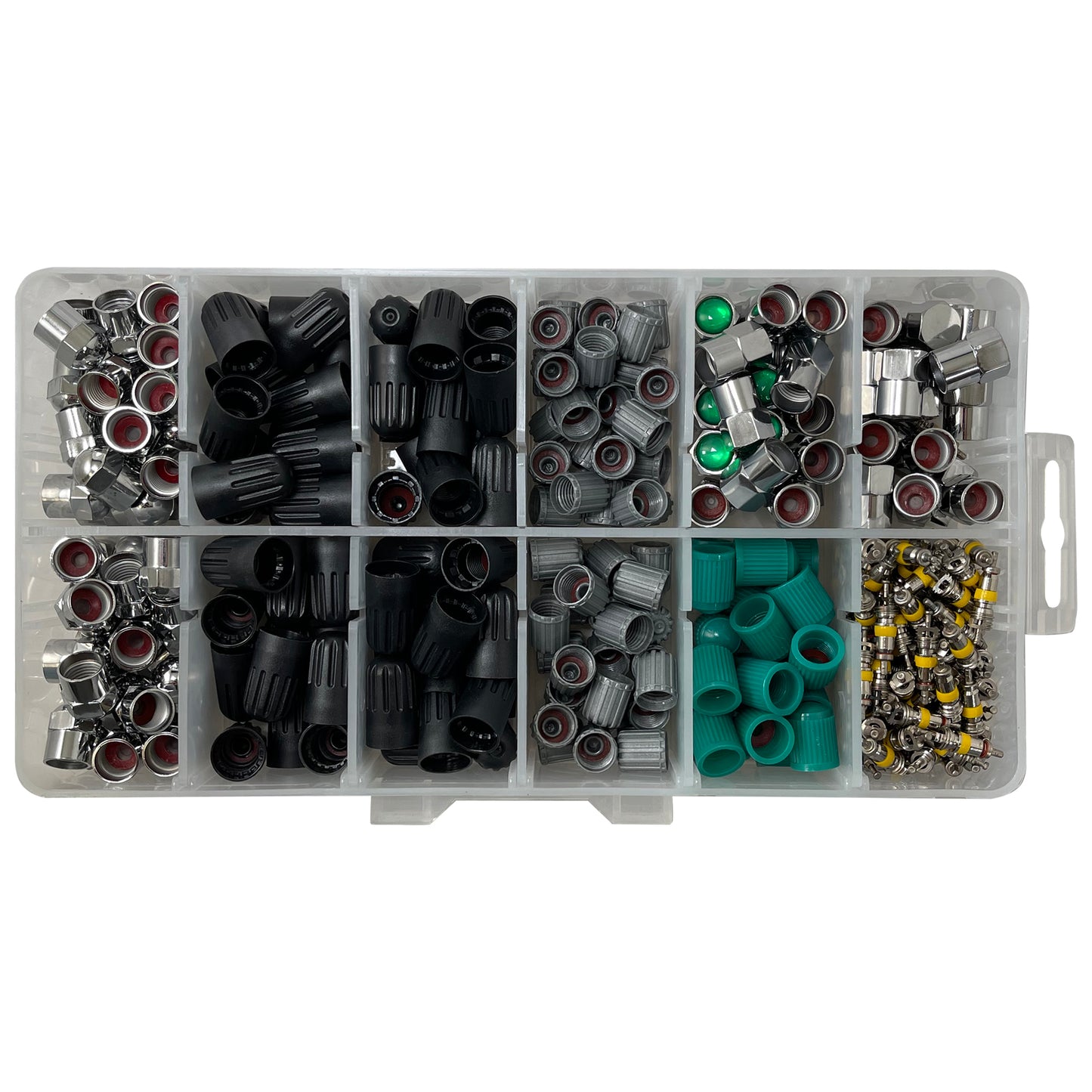 320 Piece TPMS Sealing Cap And Core Kit