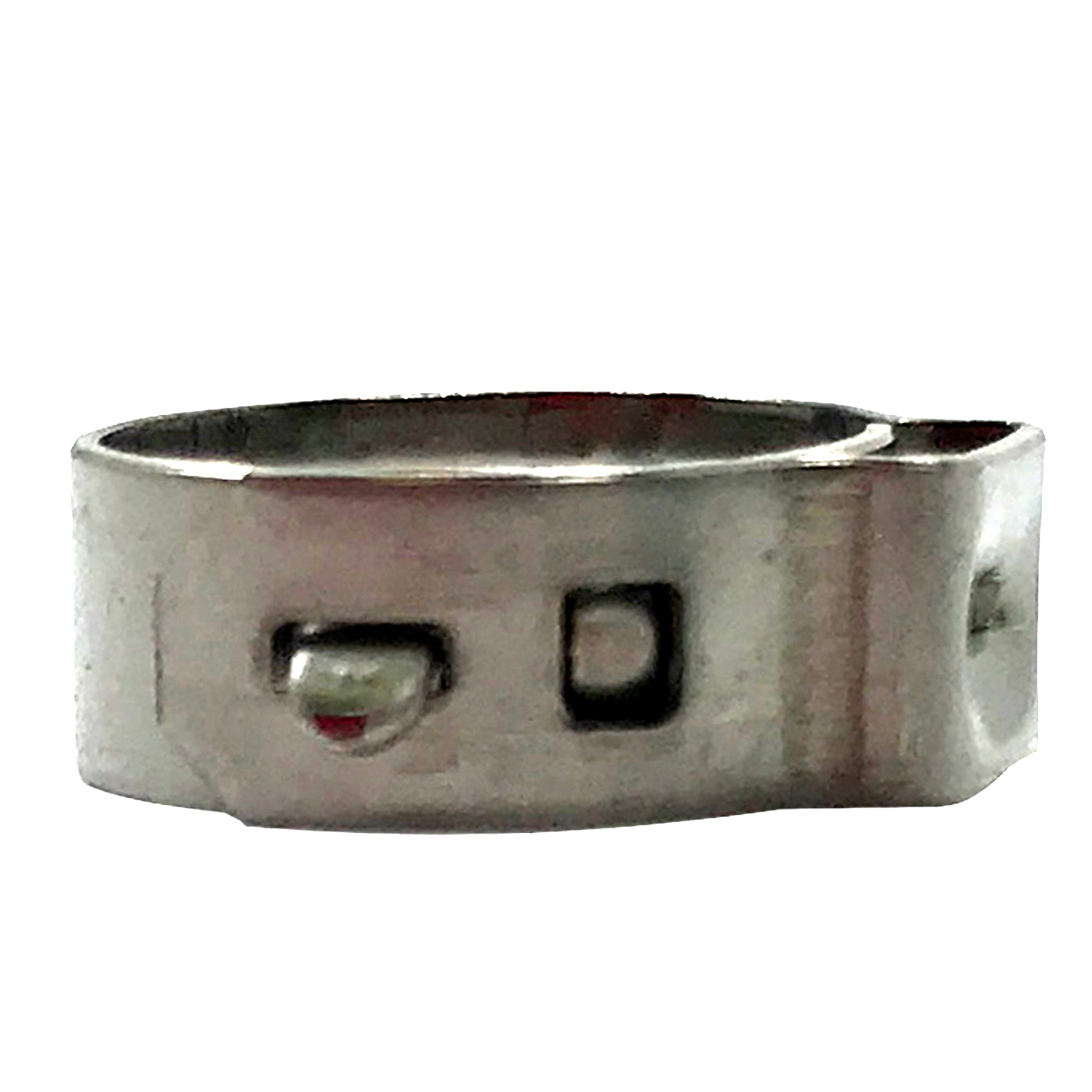 Open Single Ear Pinch Crimp Hose Clamp 7/16" (.378" - 7/16") 9.6 - 11.1 mm - 10 Pack