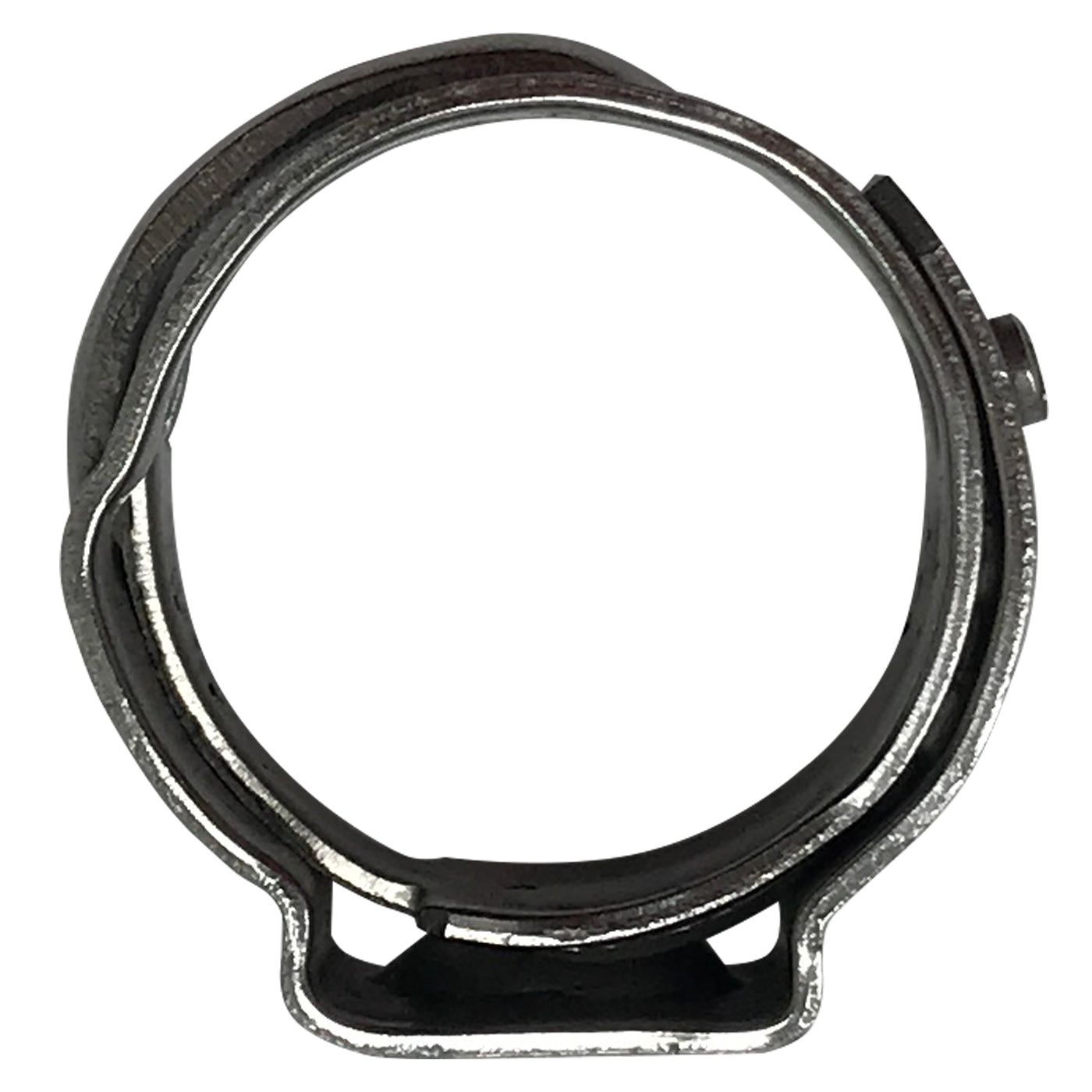 Open Single Ear Pinch Crimp Hose Clamp 1/2" (.425" - 1/2") 10.8 - 12.7 mm - 10 Pack